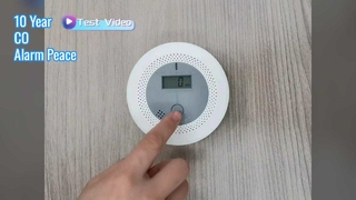 10 Year CO Alarm Long Life Safety