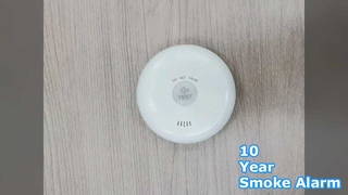 10 Year Smoke Alarm Long Life Battery