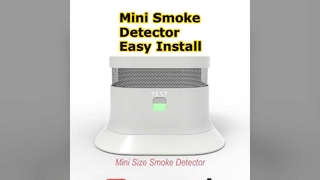 JKD 502 Mini Smoke Detector Easy Install