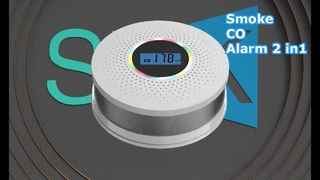 JKD-512COM Smoke CO Alarm 2 in 1